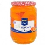 Metro Chef in syrup fruit peach 720ml - image-0